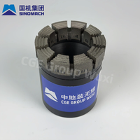 Broca de Diamante para Perforación de Roca Dura Serie Q3 HQ3 con Cable, Estándar DCDMA, Larga Vida Útil, CGE WUXI
