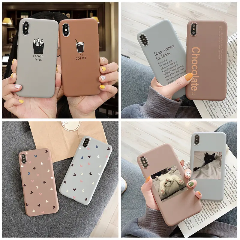 Case for Huawei P40 Lite E P30 Pro P20 Honor 10 8X 9X 8A 10i 20i 9A Mate 20 10 Lite Y9 Y7 Y6 Soft Silicon Cat Love Bags Cover