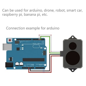 TFmini-S Lidar Phạm Vi Finder Cảm Biến 0.1-12M Duy Nhất-Điểm Micro Khác Nhau Mô-đun UART/IIC Cho <span class=keywords><strong>Arduino</strong></span> Pixhawk 4.5-6V TFMini Nâng Cấp - Product Image 4