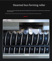 Machine à former et à runder les pâtons de pâte pour produits céréaliers, machine à faire des petits pains