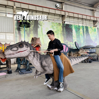 Costume de dinosaure grandeur nature pour enfants, imperméable, 1,8 m, à chevaucher, usage commercial, Halloween, commande en gros directe usine