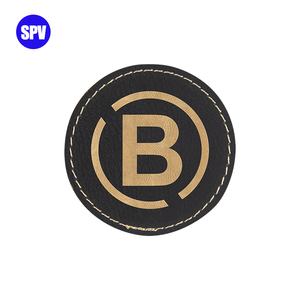 Parche redondo <span class=keywords><strong>de</strong></span> polipiel con adhesivo <span class=keywords><strong>de</strong></span> 3" - Product Image 3