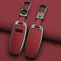 Casing kunci mobil logam campuran seng dekorasi Styling untuk audi A5 2015 2016 2017 2018 2019 2020 2021 2022 2023 2024 2025