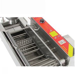 Machine à glaçage de beignets commerciale en acier inoxydable 304, machine automatique à glaçage de beignets pour beignets glacés, enrobage au chocolat - Product Image 6