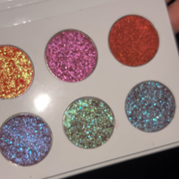 Eyeshadow Duochrome Pigment Tinggi Super Halus Efek Smoky Glitter Riasan Mata Multichrome Holografik Grosir