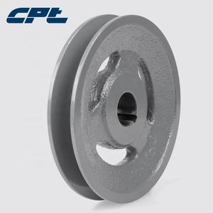 CPT besi cor AK61 v-belt Pulley Sheave alur tunggal dengan 5.95 "OD untuk sabuk A, 4L, 3L - Product Image 2