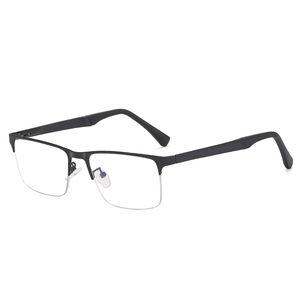 MS 91285 2023 New Half Frame Men Metal <strong>Glasses</strong> Frame Anti Blue Light Optical Eyeglasses <strong>Fashion</strong> Designer Custom <strong>Glasses</strong> - Product Image 4