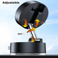 Support Téléphone Magnétique Universel pour Voiture, Chargeur Rapide Sans Fil 15W, Aimant N52, Ventouse Réglable à 360°, pour Fournisseurs en Gros