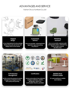 Nuevo DISEÑO DE Italia Lujo Premium cómodo Oficina tela cuero tapicería ejecutiva giratoria tarea Conferencia reunión silla - Product Image 6