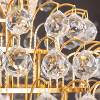 Lustre en cristal LED de luxe sur mesure pour hôtel, église, escalier, décoration intérieure de grande taille