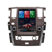 12.1 inç araba sesli GPS oynatıcı Nissan Patrol Y62 Royale Armada 2010 2011 2017 2018 Android oto Stereo IPS ekran araba Video