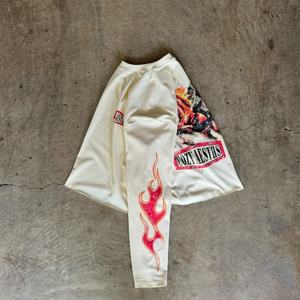 เสื้อยืดคอตตอนทรงหลวมแบบดรอปโชลเดอร์ สไตล์สตรีทแวร์ พิมพ์ลายสกรีน/พิมพ์ลาย DTG ทรงบ็อกซี่ แขนยาว สำหรับผู้ชาย - Product Image 6