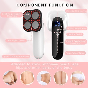 Máquina de Terapia de Luz Roja para Esculpir el Cuerpo, Masajeador Anticelulítico, Estimulación Muscular para Equipos de Belleza - Product Image 3
