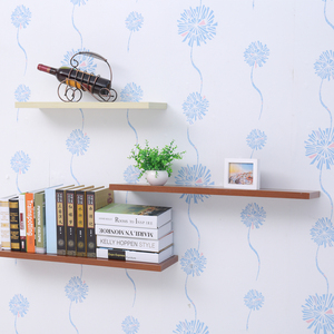 SlimLine Kids Floating Wall Shelves Organiser DVD Storage High Gloss MDF Shelf