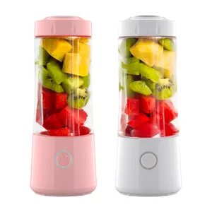 Persönliche kabellose wiederauf ladbare USB Mini Hand tragbare Mixer Obst Smoothie Food Entsafter Mixer OEM Electric Small Orange