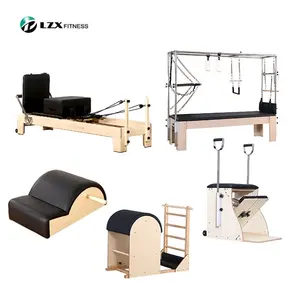 2023New wholesale commercial gym equipment pilates reformer cadillac combo wunda chair pilates barrel yoga pilates 6 in-1 set