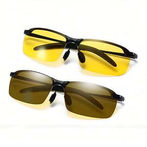 Lunettes de soleil polarisées photochromiques pour hommes et femmes avec logo personnalisé, verres à changement de couleur, élégantes, pour la conduite et la vision nocturne - Product Image 1