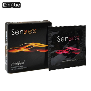 Vente directe d'usine Sensex, préservatifs <span class=keywords><strong>ultra</strong></span> fins lubrifiés, <span class=keywords><strong>sensation</strong></span> naturelle, préservatifs en latex pour hommes, vente en gros, logo personnalisé OEM - Product Image 2