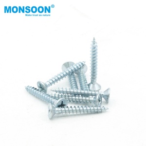 Vis autotaraudeuses métriques pour aggloméré, tête fraisée, galvanisées et zinguées, pour meubles, classe 4.8 et 6.8 - Product Image 5