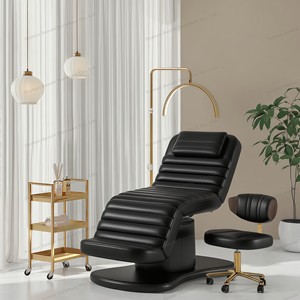 Nueva Cama Eléctrica para Pestañas con 3 Motores, LED Inferior, Masaje Facial, Mueble de Salón de Belleza, Mesa de Masaje, Cama para Pestañas - Product Image 1