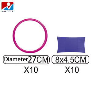 <span class=keywords><strong>Jeu</strong></span> de <span class=keywords><strong>marelle</strong></span> avec cercles colorés en tissu à cercles fixes, jouet éducatif sportif pour enfants - Product Image 3