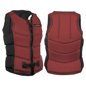 سترة نجاة مخصصة من النيوبرين ، سترات نجاة ، رياضات مائية للبالغين ، سترة من الفوم PVC ، لركوب الأمواج ، سترة نجاة للتزلج - Product Image 3