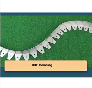 Borde Flexible Ornamental de Acero Inoxidable para Jardín y Paisajismo, Borde Metálico para Césped y Áreas de Piedra - Product Image 5
