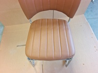 Chaises de bureau portables à bas prix, empilables, à dossier bas, pour salles de réunion