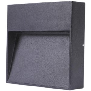 Lampe de sol LED en aluminium étanche pour extérieur, éclairage d'angle pour escalier, lumière de paysage pour cour, <span class=keywords><strong>maison</strong></span>, jardin, lampe murale encastrée - Product Image 5