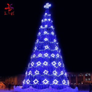 Bán Buôn Ngoài Trời Plaza Park Nhân Tạo Sang Trọng Lớn Cây Giáng Sinh 50 Feet - Product Image 4