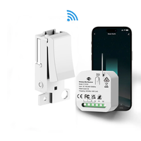 Interrupteur sans fil cinétique RF433 UK, auto-alimenté, sans batterie, sans câblage, compatible avec le système Click Scolmore MiniGrid