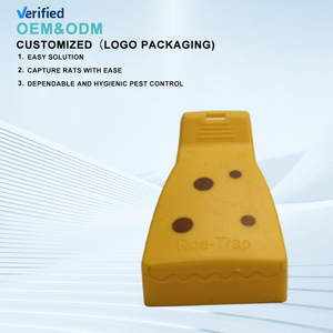 Hot Bán kích hoạt trọng lượng mạnh mẽ mùa xuân nạp nhựa bền màu đen rat Snap <span class=keywords><strong>Trap</strong></span> - Product Image 2