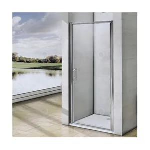 Fashion Design Enclosure Screen Brass Lift Off Shower Hinges Professional Customized Pvc Shower Enclosure