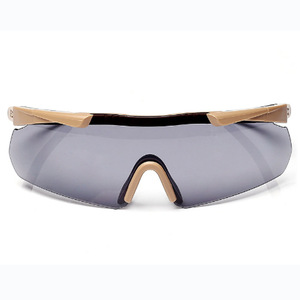 Gafas de Seguridad Tácticas sin Marco, Lentes de Policarbonato Antivaho, Protección para Obras de Construcción - Product Image 1