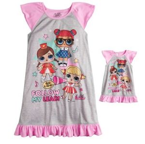 Bambini ragazze <span class=keywords><strong>pigiama</strong></span> e camicia da notte fit American Girls abbigliamento <span class=keywords><strong>estivo</strong></span> bambini <span class=keywords><strong>pigiama</strong></span> sleepwear ragazze Sleepwear Dress - Product Image 2