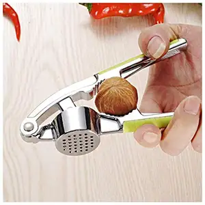 Espremedor de alho para cozinha, durável, de aço inoxidável, alho, triturador de gengibre, descascador - Product Image 5