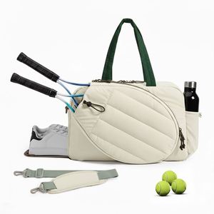 Bolsa de Tenis Acolchada Versátil de Alta Calidad con Compartimento para Zapatos, Ligera, Impermeable, de Nailon, Bolsa de Gimnasio de Gran Capacidad para Viajes - Product Image 2