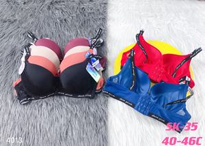 Reggiseno da donna stile quotidiano con spalline regolabili, slip hipster a tinta unita, articolo preferito, disponibile, tecnica di tintura semplice. - Product Image 6