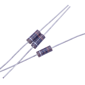 <span class=keywords><strong>10</strong></span> Ohms +-5% 0.5W, 1/2W 1/4W 1W 2W résistance de trou traversant Composition axiale en carbone - Product Image 4
