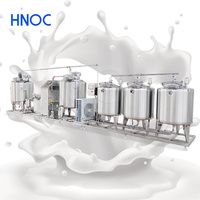 Pasteurisateur-homogénéisateur HNOC 100 litres pour la production de lait et de yaourt