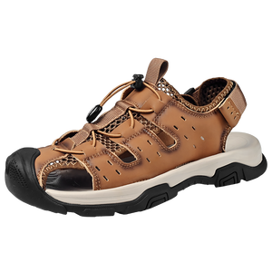 Nouvelles Arrivées Sandales d'été sportives en PU pour homme, respirantes, antidérapantes, pour l'extérieur, l'escalade et le <span class=keywords><strong>camping</strong></span>, à bout fermé - Product Image 2