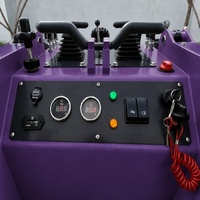 Chargeuse compacte diesel sur chenilles avec accouplements rapides (tarière et trancheuse) et système hydraulique à haut débit 16 MPa, chargeuse sur roues