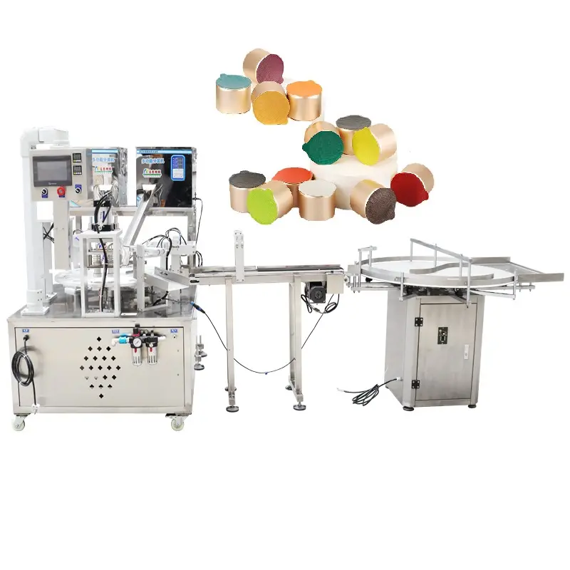 tea cup rotary cup filling sealing machine