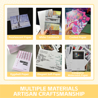 Cartes postales et mini-cartes de style INS - Cadeaux d'anniversaire, notes manuscrites, messages de remise de diplôme pour camarades de classe et professeurs