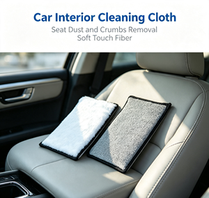 Éponge en microfibre de haute qualité avec poils en nylon pour le nettoyage et le lavage, idéale pour le detailing automobile et le nettoyage domestique - Product Image 2