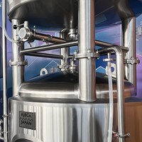 Réservoir à bière empilable 2BBL en acier inoxydable 304, en stock, expédition rapide
