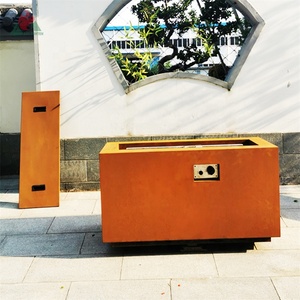 Cheap Price Corten Steel Metal Covered <strong>Fire</strong> <strong>Pit</strong> <strong>Table</strong> <strong>Outdoor</strong> - Product Image 6
