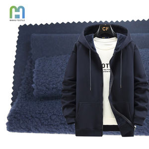 Lazer estilo atacado barato francês terry escovado tecido <span class=keywords><strong>polar</strong></span> do velo antipilling para Hoddie e jogger set - Product Image 1