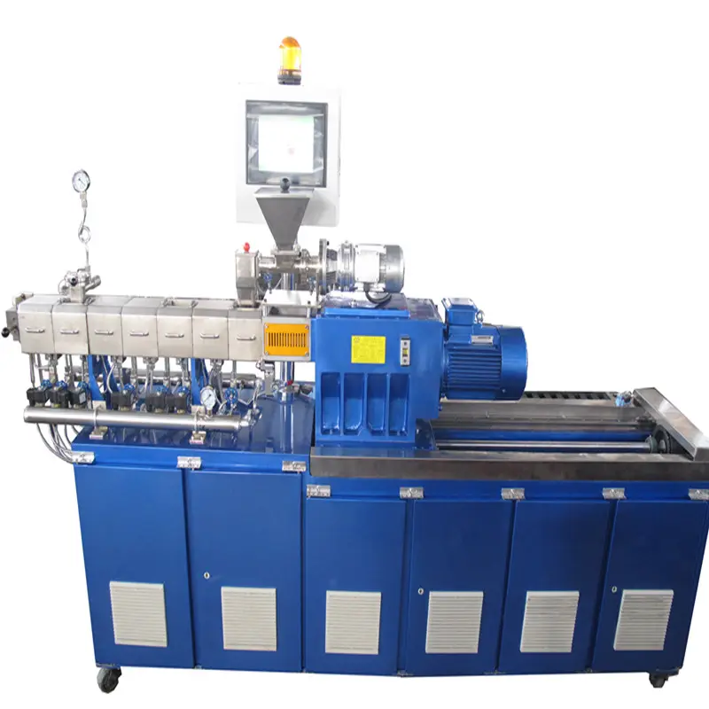 मिनी Extruder मशीनरी, मिनी प्लास्टिक Extruder प्लास्टिक गुण परीक्षण और प्रयोगशाला उपयोग के लिए बिक्री के लिए उत्पादन लाइन
