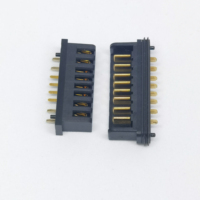Connecteur à lame de 2,5 mm, étanche, avec coussinet en silicone, boîtier en alliage de cuivre et plastique, marque DGDTE, utilisé pour les batteries de drones et robots